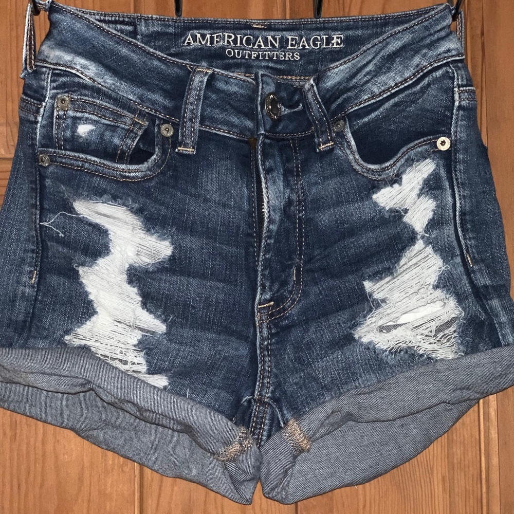 American eagle Next-Level stretch jean shorts🌼🦋